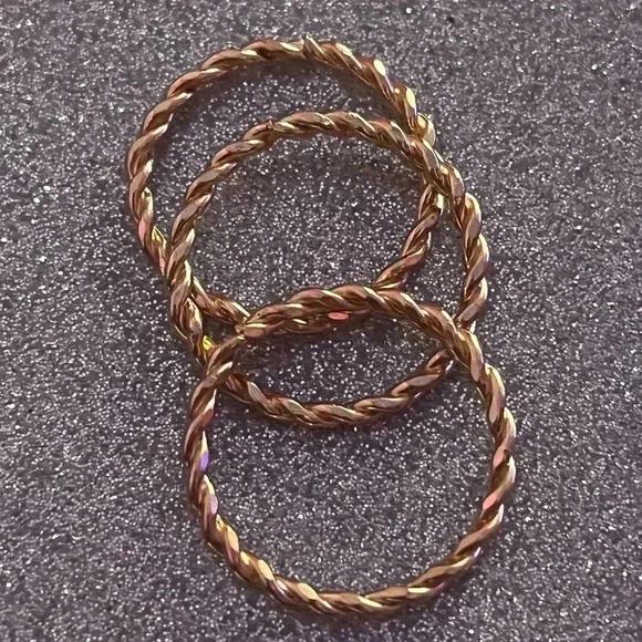 3 intertwined rings SET - Picture 1 of 6
